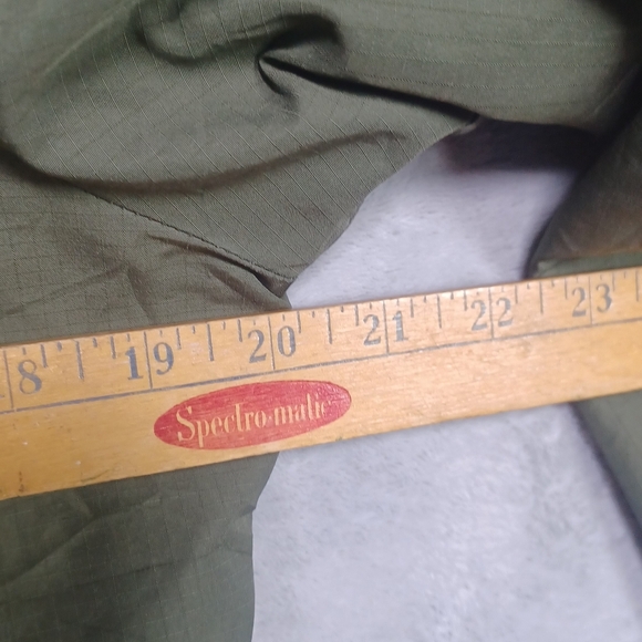 Hollister Girls Youth Large Green Hooded Winter Jacket Fleece Lined Zip Up Coat - Picture 12 of 13